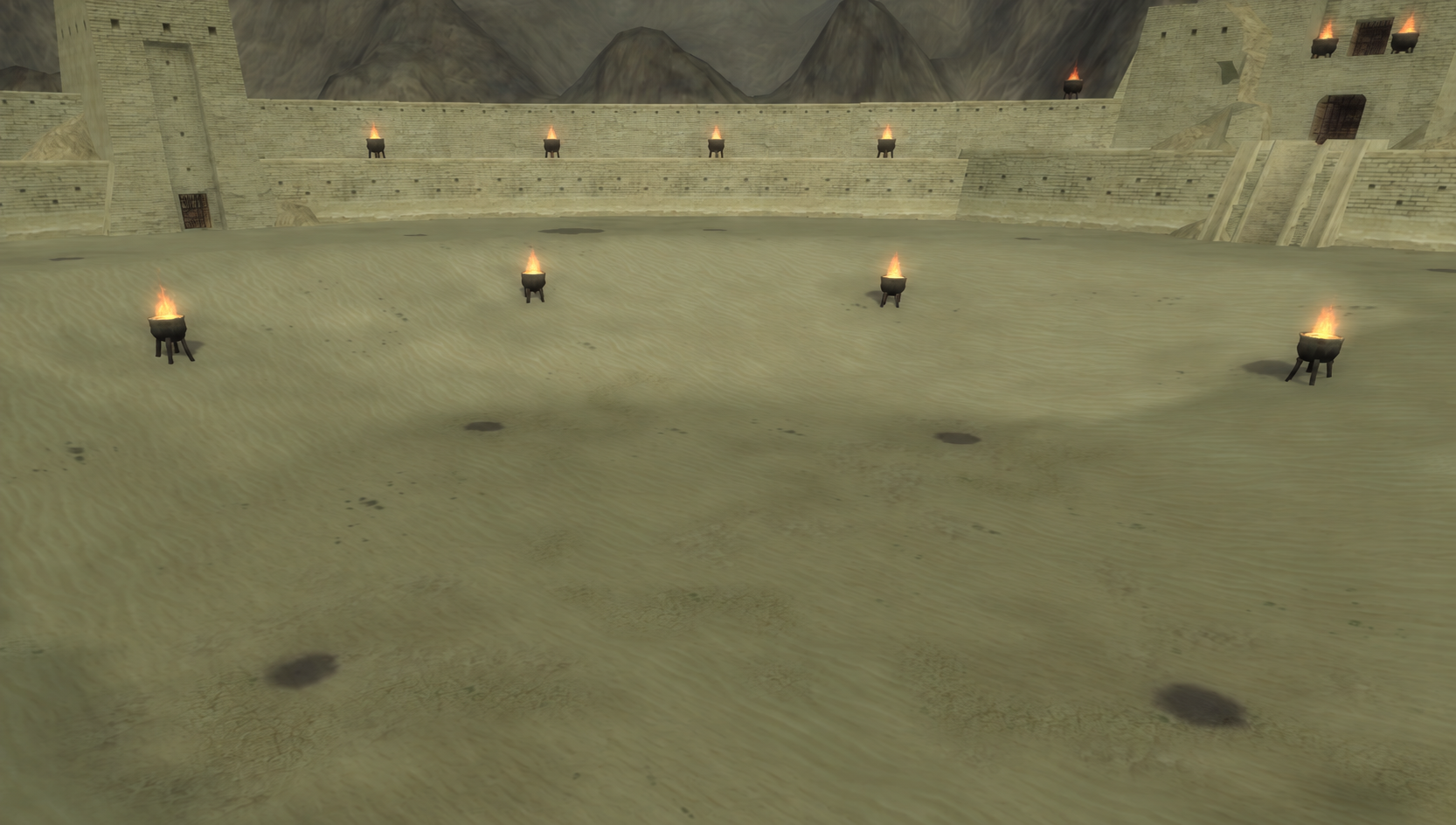 The fortress arena for Guild vs Guild Survival matches